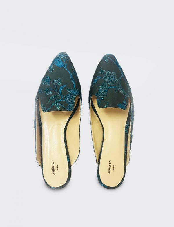 arabesque slipper turchese avenue 67