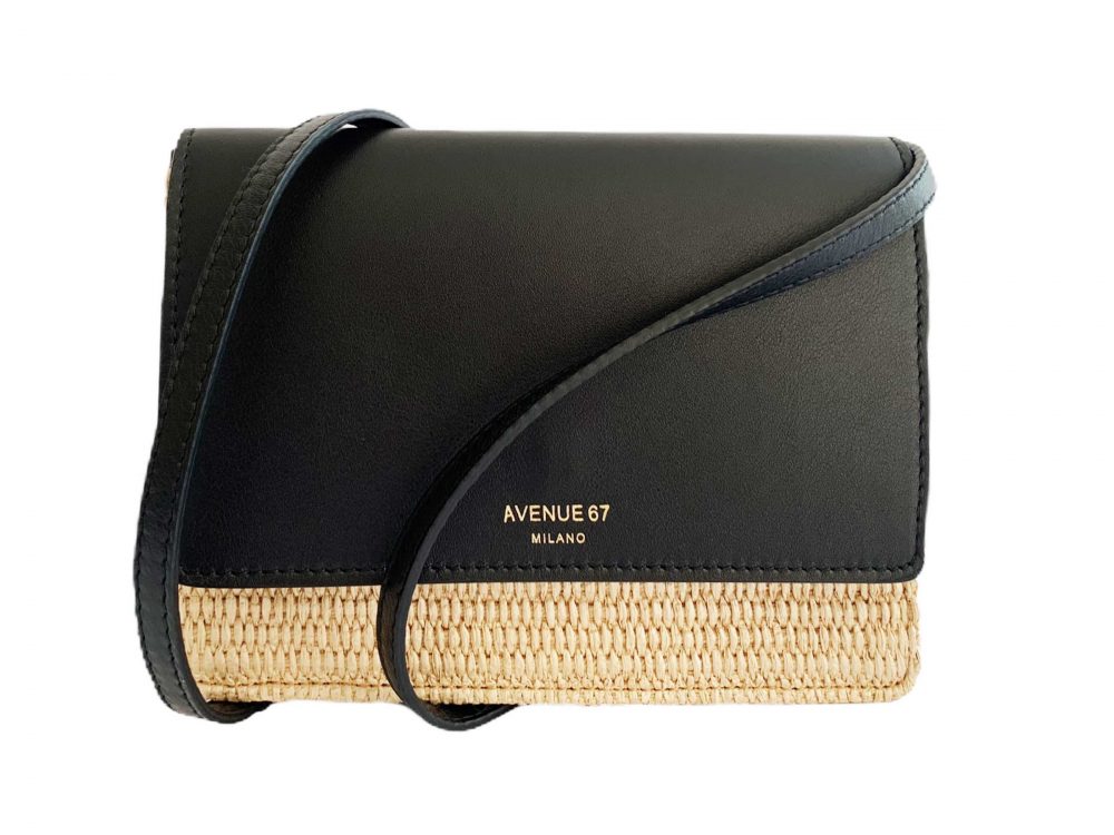 mini travel bag nero avenue 67