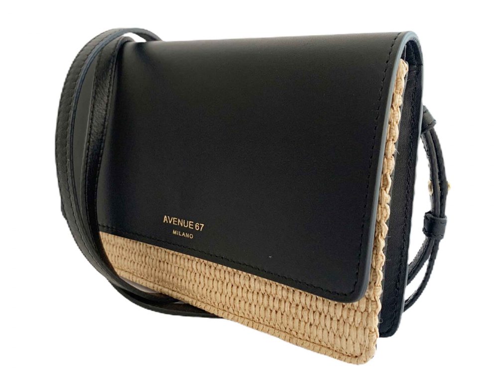 mini travel bag nero avenue 67