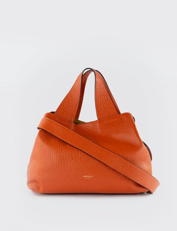 borsa Elena arancione avenue 67